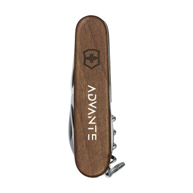 Logotrade Firmengeschenke das Foto: Victorinox Spartan Wood Taschenmesser