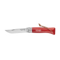 Opinel Colorama Nr. 08 Taschenmesser, Rot