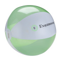 BeachBall Ø 30 cm, weiß/limette