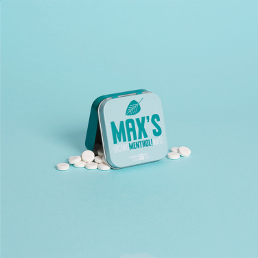 Logotrade Firmengeschenke das Foto: Max's Mints Bio-Menthol-Mints