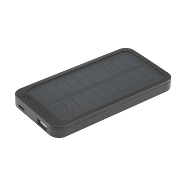 Logotrade Firmengeschenke das Foto: Solar Powerbank 4000 Ladegerät