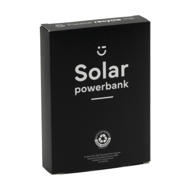 Logotrade Werbeartikel das Foto: Solar Powerbank 4000 Ladegerät