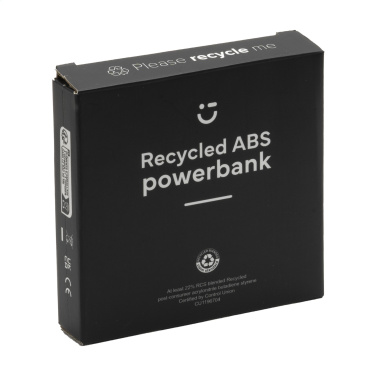 Logotrade werbemittel das Foto: Compact 5000 RCS Powerbank aus recyceltem ABS