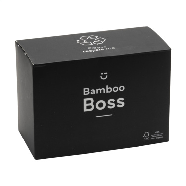 Logotrade Logogeschenke das Foto: Bamboo Boss 15W Ladegerät/Stifthalter