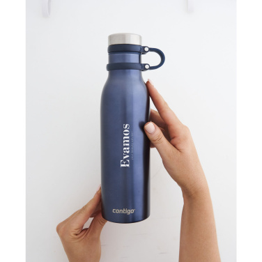 Logotrade Logogeschenke das Foto: Contigo® Matterhorn Metallic 590 ml Trinkflasche