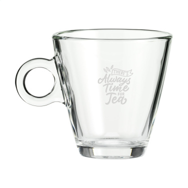 Logotrade werbemittel das Foto: Lugano Teeglas 320 ml