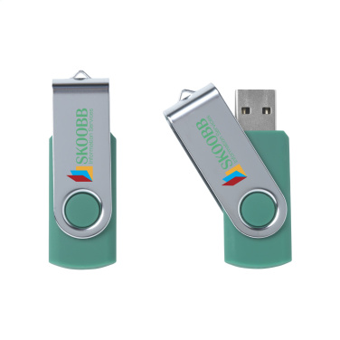 Logotrade Logogeschenke das Foto: USB-Twist 64 GB