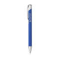 Ebenholz Soft Touch Stift, dunkelblau