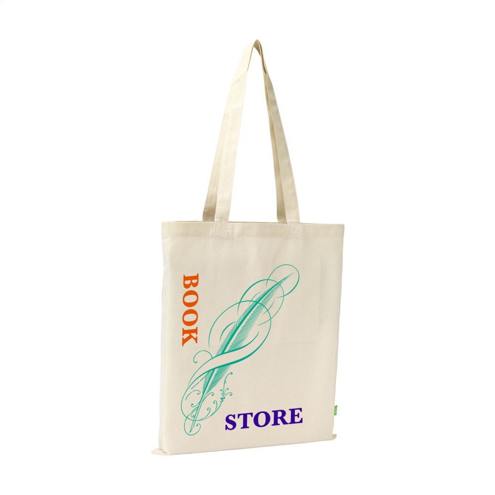 Logotrade Werbeartikel das Foto: Shopper-Tasche aus Bio-Baumwolle GOTS (140 g/m²)