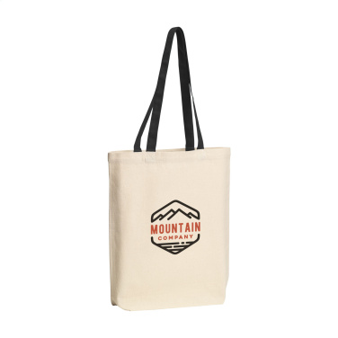 Logotrade Geschäftsgeschenke das Foto: Canvas-Tasche Shoppy Colour (220 g/m²)