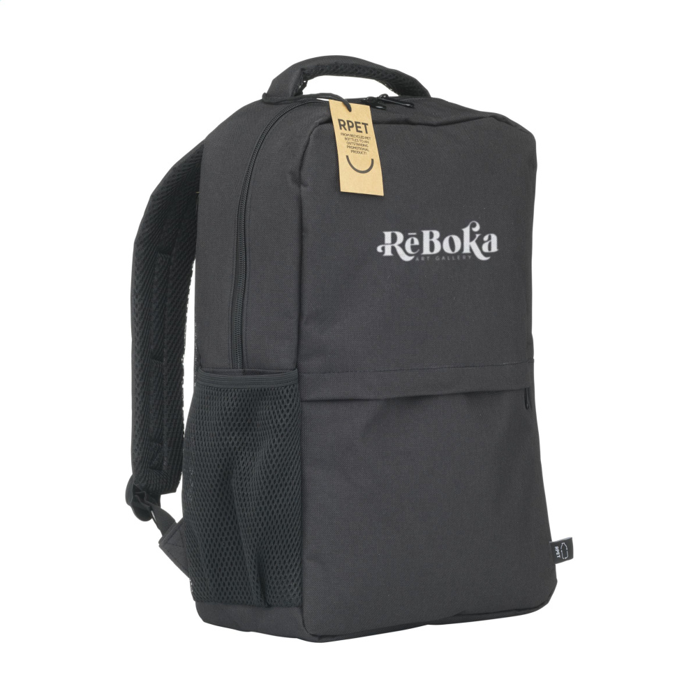 Logotrade Werbegeschenke das Foto: Finley GRS RPET Laptop-Rucksack