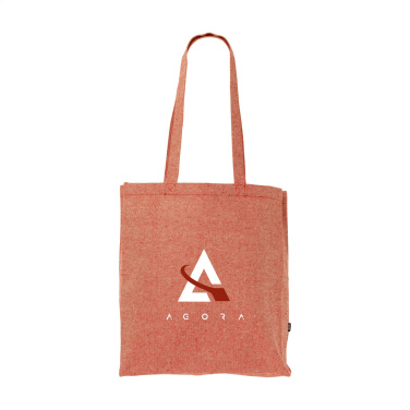 Logotrade Werbegeschenke das Foto: Melange Shopper GRS Recycling-Canvas (280 g/m²) Tasche