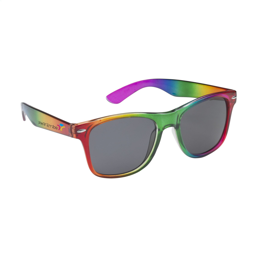 Logotrade werbemittel das Foto: Regenbogen-Sonnenbrille