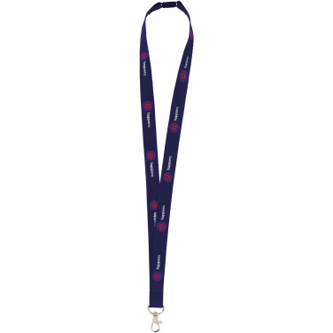 Logotrade Geschäftsgeschenke das Foto: Lanyard Sublimation Sicherheitsschlüsselband 25 mm