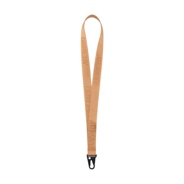 Logotrade Werbegeschenke das Foto: Lanyard Deep Woven 25 mm Schlüsselband