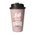 Eco Coffee Mug Premium Deluxe 350 ml Kaffeetasse, lila