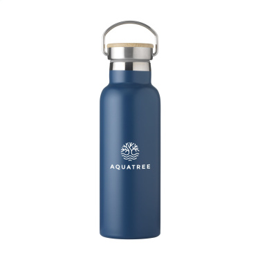 Logotrade Werbeartikel das Foto: Nordvik RCS Recycled Steel 500 ml Trinkflasche