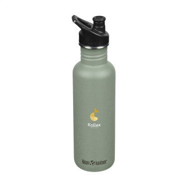 Logotrade Geschäftsgeschenke das Foto: Klean Kanteen Classic Recycling-Wasserflasche 800 ml