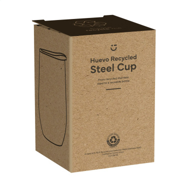 Logotrade Logogeschenke das Foto: Huevo RCS Recycled Steel Cup 350 ml Thermobecher