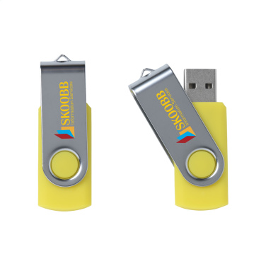 Logotrade Geschäftsgeschenke das Foto: USB-Twist 8 GB