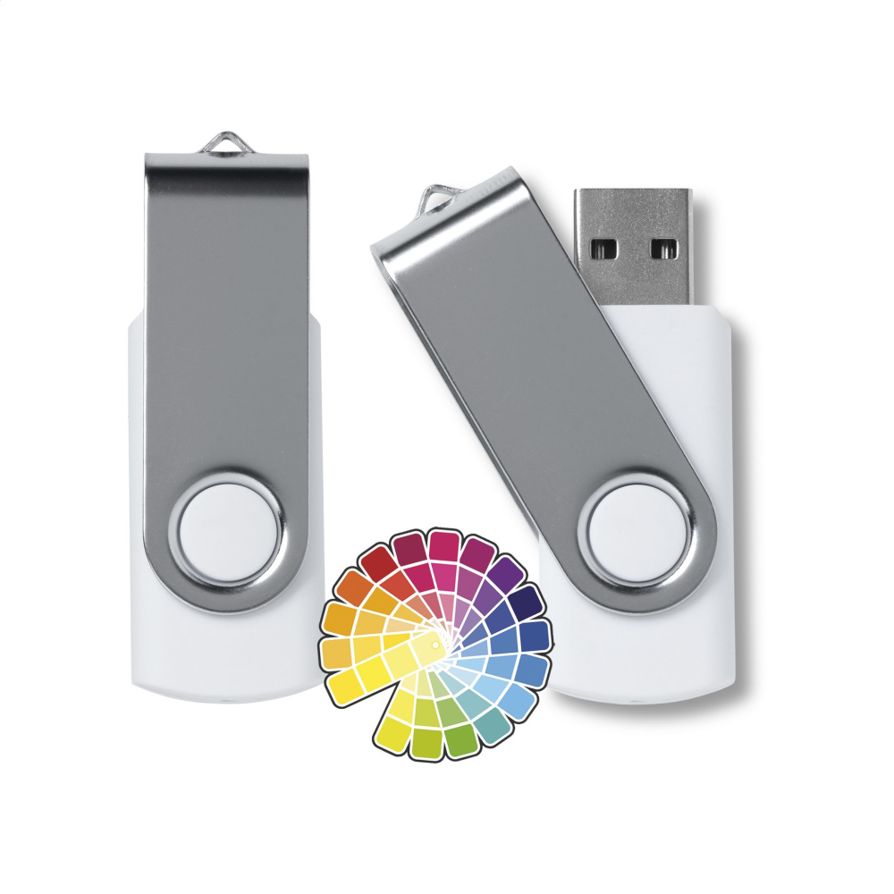 Logotrade Firmengeschenke das Foto: USB-Twist 16 GB