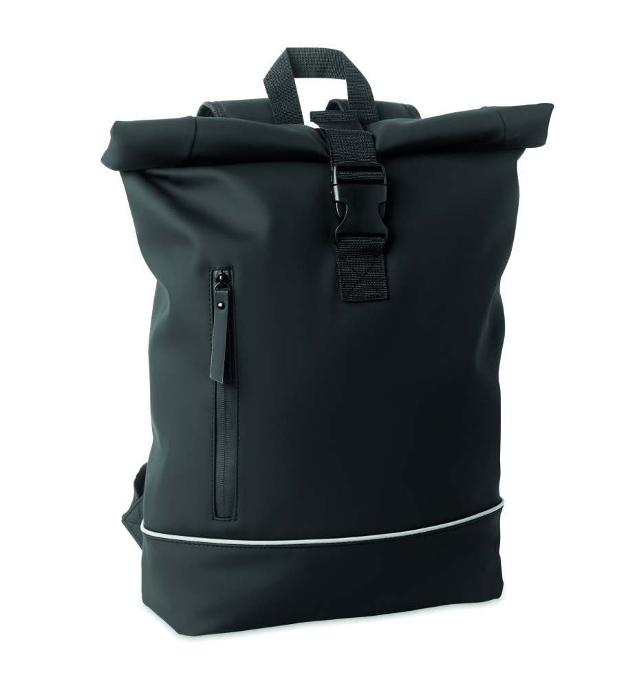 Logotrade Firmengeschenke das Foto: 15" Rolltop-Laptop-Rucksack