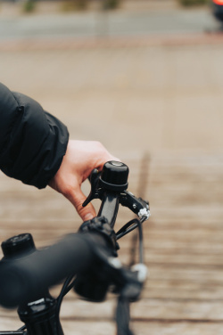 Logotrade werbemittel das Foto: Pedalfinder Fahrradklingel mit weltweiter Ortung