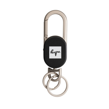 Logotrade Werbegeschenke das Foto: Schlüsselanhänger Keyfinder mit weltweiter Ortung und USB-C