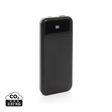 Logotrade Werbegeschenke das Foto: Turbopack 10000mAh Powerbank mit integr. Kabeln aus RCS rABS