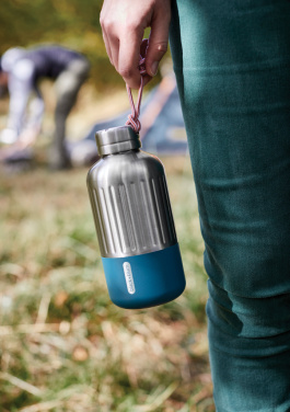 Logotrade Geschäftsgeschenke das Foto: Black+Blum Explorer isolierte Wasserflasche groß, 850ml