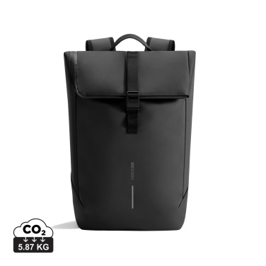 Logotrade Werbegeschenke das Foto: Urban wasserabweisender Flap-Top Rucksack