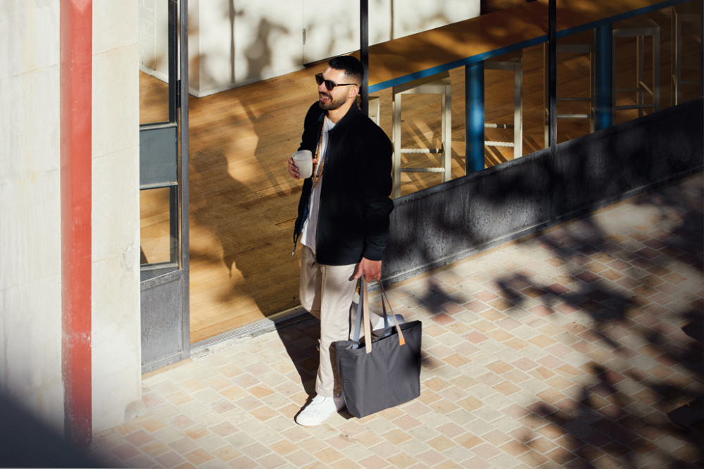 Logotrade Logogeschenke das Foto: Bellroy Market Tote