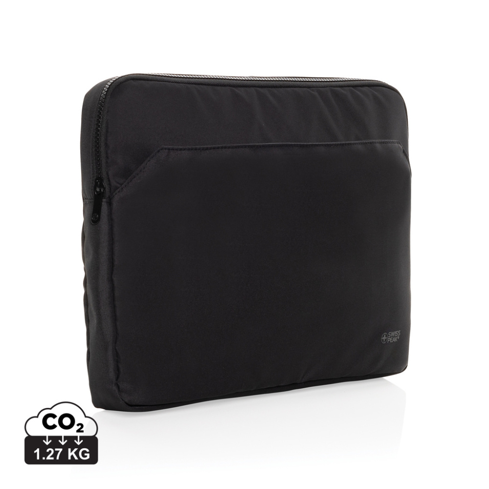 Logotrade Werbegeschenke das Foto: Swiss Peak Aware™ RPET Essential 15.6" Laptop Sleeve