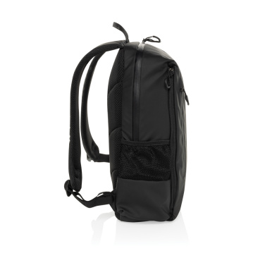 Logotrade Werbeartikel das Foto: Lima Aware™ RPET wasserabweisender 15,6" Laptop-Rucksack