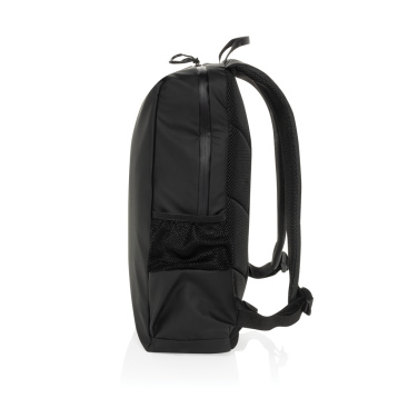 Logotrade Werbegeschenke das Foto: Lima Aware™ RPET wasserabweisender 15,6" Laptop-Rucksack