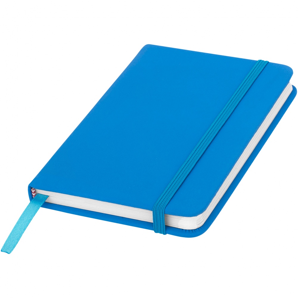 Logotrade promotional gift image of: Spectrum A6 Notebook, turquoise