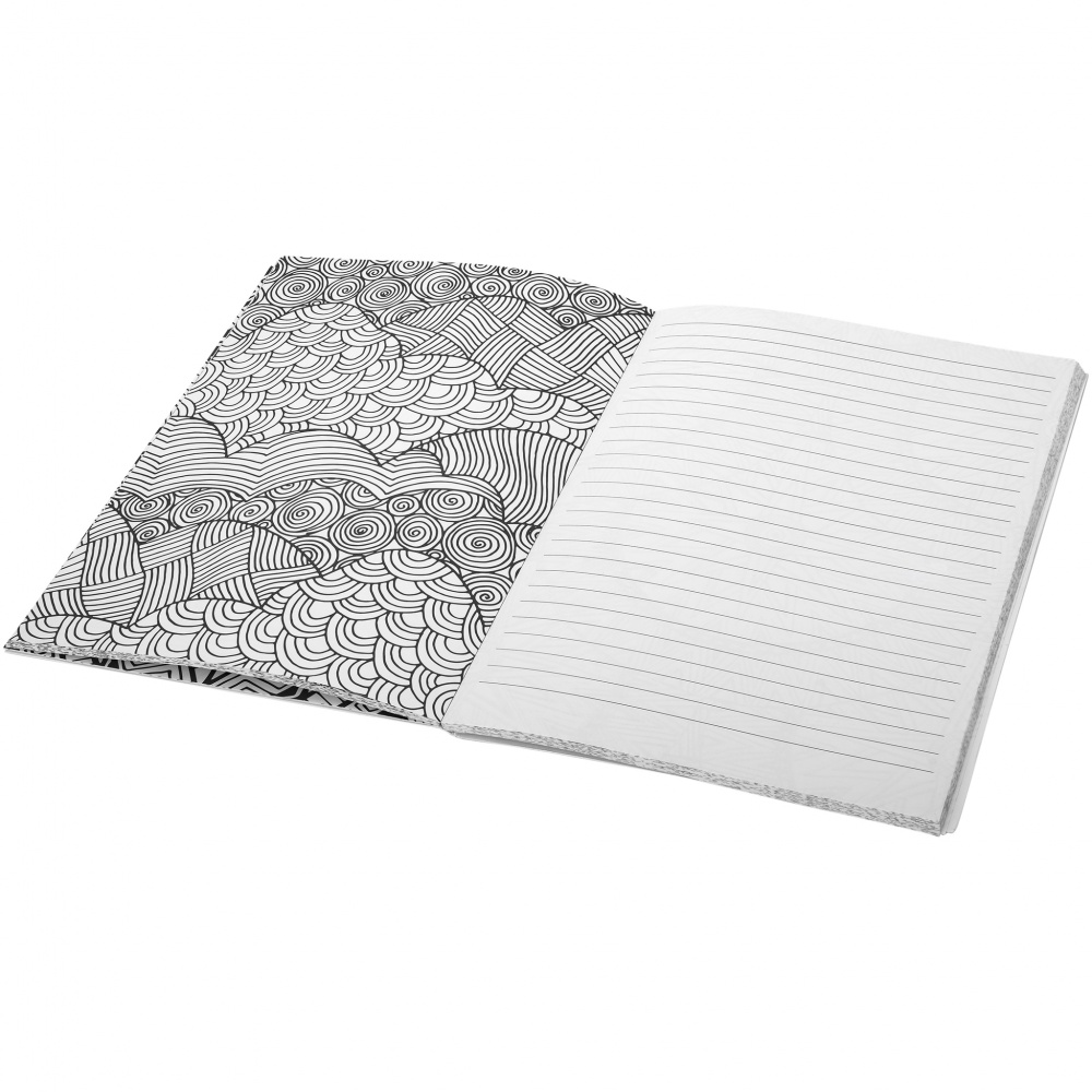 Logo trade promotional items picture of: Doodle Colour Therapy Notebook