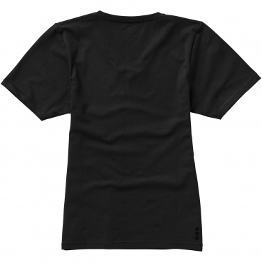 Logo trade promotional gifts image of: Kawartha short sleeve ladies T-shirt, black