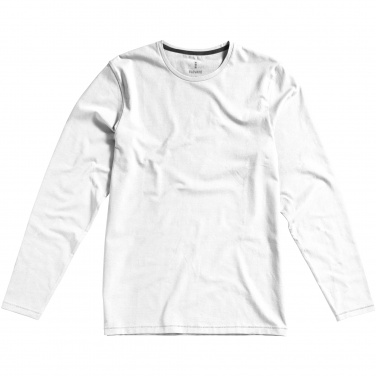 Logotrade corporate gift picture of: Ponoka long sleeve T-shirt, white