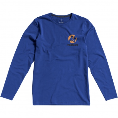 Logotrade promotional item image of: Ponoka long sleeve T-shirt, blue