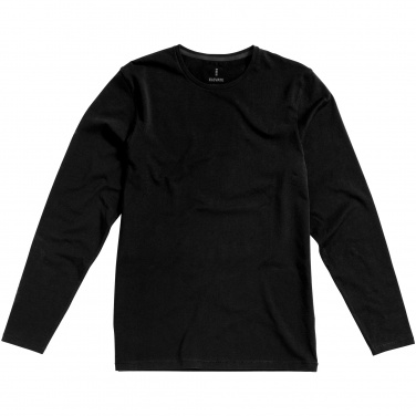 Logotrade promotional item picture of: Ponoka long sleeve T-shirt, black