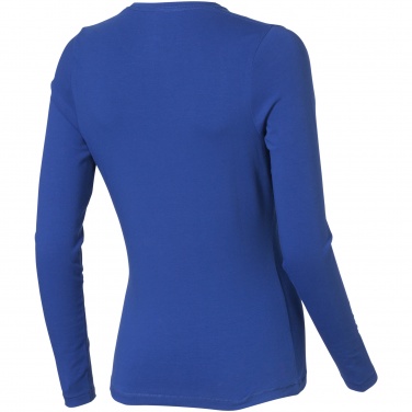 Logotrade advertising products photo of: Ponoka long sleeve ladies T-shirt, blue