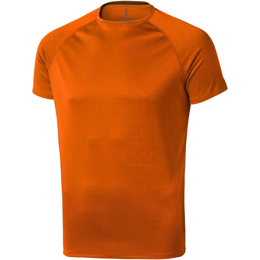 Logo trade promotional products picture of: Niagara short sleeve T-shirt, orange