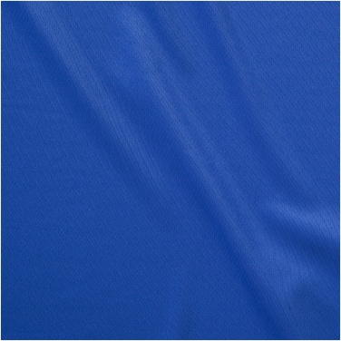 Logo trade promotional giveaways image of: Niagara short sleeve T-shirt, blue