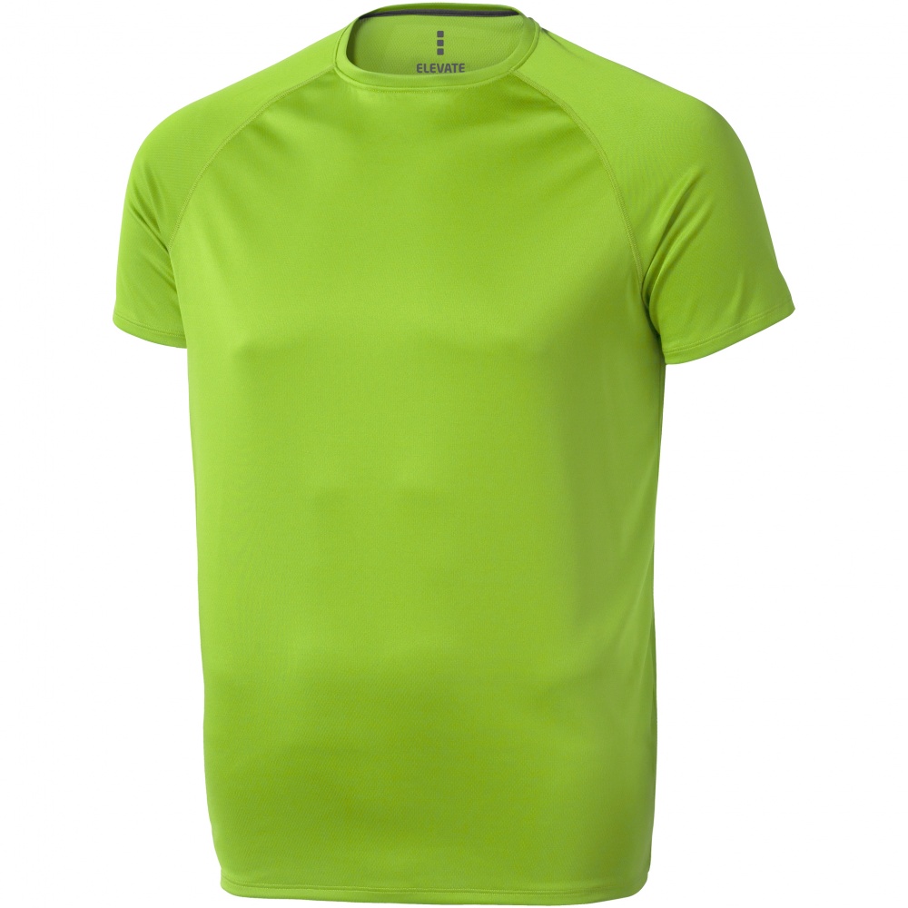 Logo trade promotional items picture of: Niagara short sleeve T-shirt, light green