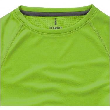 Logotrade promotional merchandise picture of: Niagara short sleeve T-shirt, light green