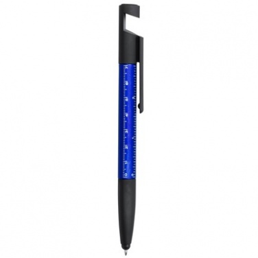 Logotrade promotional merchandise photo of: Multifunctional tool, ball pen, screen cleaner, ruler, phone stand, touch pen, screwdrivers