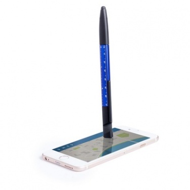 Logotrade corporate gift image of: Multifunctional tool, ball pen, screen cleaner, ruler, phone stand, touch pen, screwdrivers