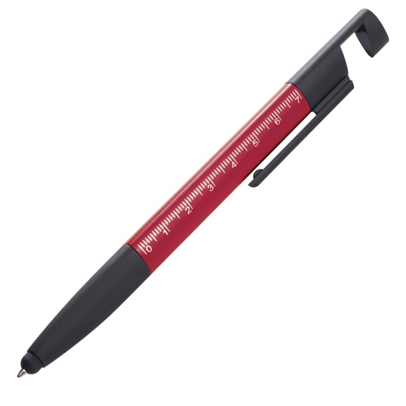 Logotrade business gift image of: Plastic ball pen DAAN, Red