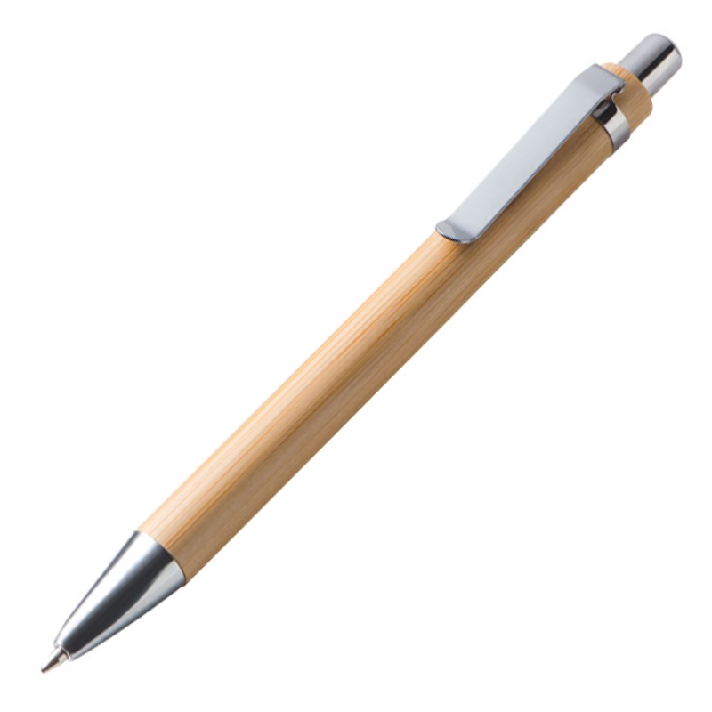 Logo trade advertising product photo of: Ball pen CONCEPCION, Brown